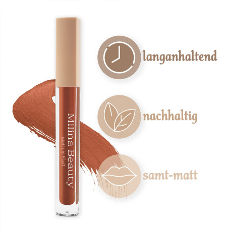 Milina Beauty Matt Lip Fluid AMSTERDAM