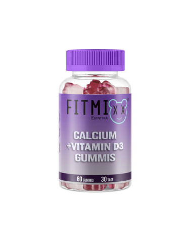 Fitmixx Calcium + Vitamin D3 Gummis