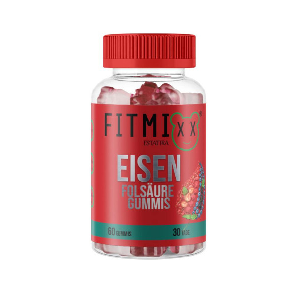 Fitmixx Eisen Folsäure Gummis