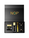 NOP Premium Ritual Box: Serum, Augenpflege, Creme + Gesichtsroller