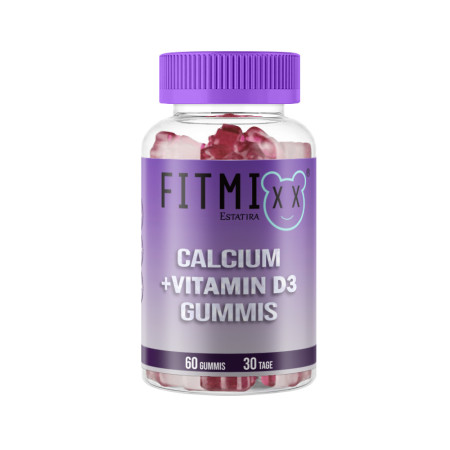 Fitmixx Calcium + Vitamin D3 Gummis