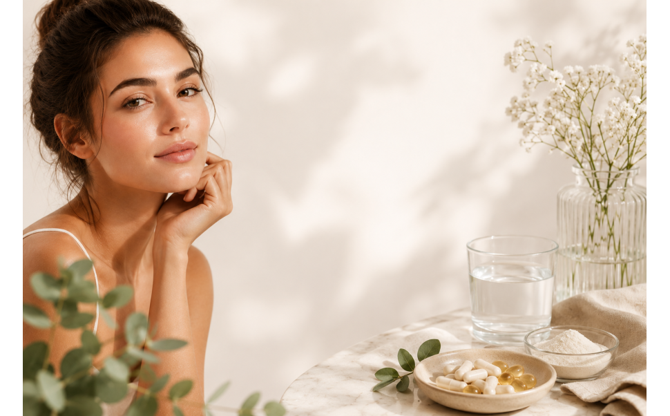 Die Zukunft der Hautpflege: Wie Beauty-Supplements die Haut von innen verbessern